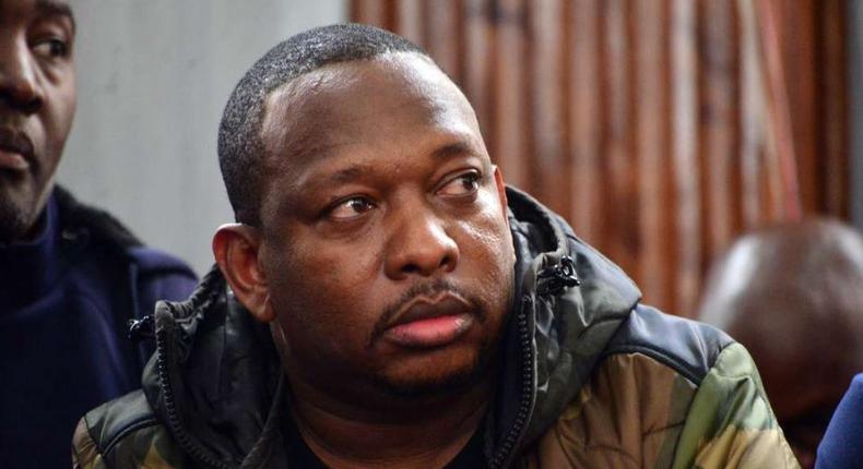 File image of Mike Sonko in court