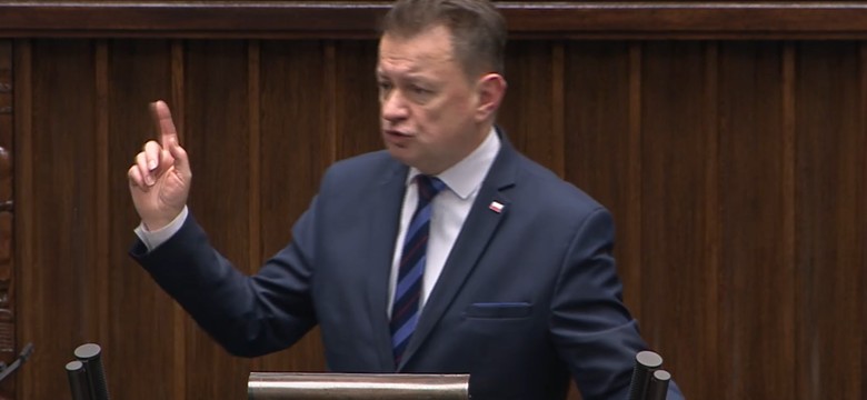 Akt oskarżenia ws. Mariusza Błaszczaka. Polityk reaguje: "zemsta Tuska"