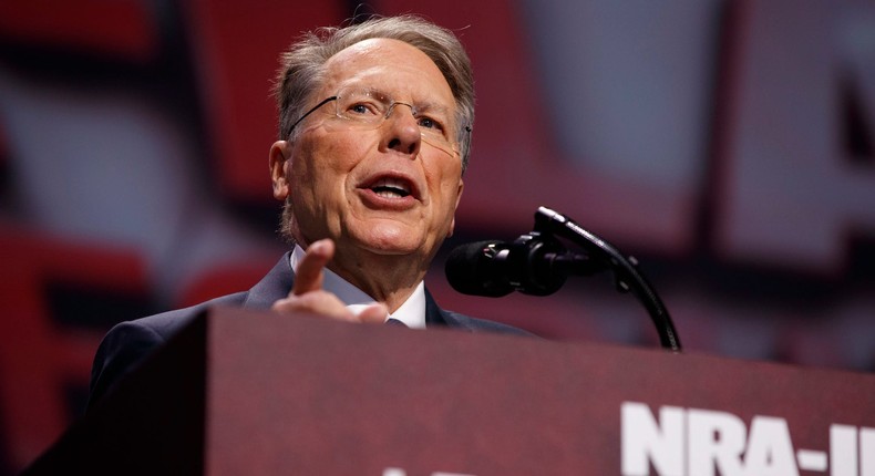 National Rifle Association Executive Vice President Wayne LaPierre.Associated Press/Evan Vucci