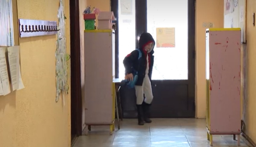 Nikola Vujić jedini je učenik u OŠ Petar Leković kod Požege 