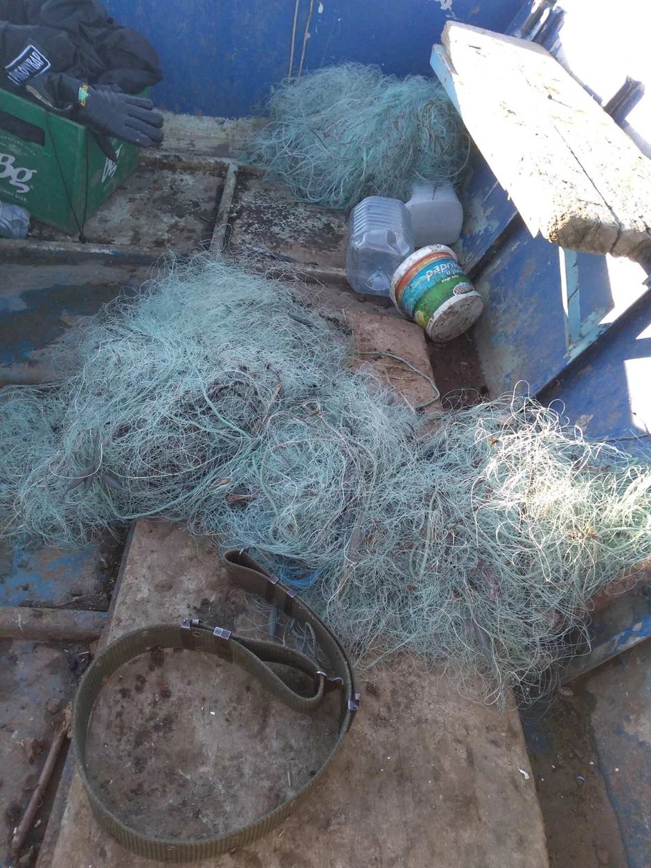 Mreže zaplenjene u Gružanskom jezeru