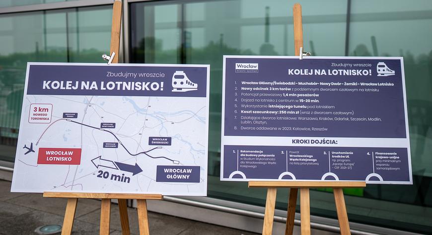 Dokończenie budowy linii na lotnisko wraz z uruchomieniem dworca to koszt około 250 mln zł.