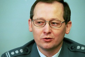 Komendant glowny policji Marek Papala