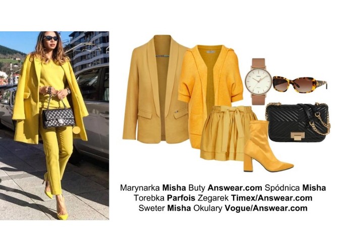 Jesienny total look. STYLIZACJE