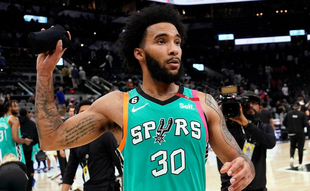 Julian Champagnie San Antonio Spurs
