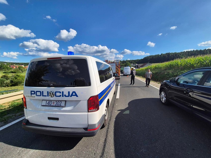 Teška saobraćajna nesreća kod Varaždina