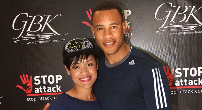 Grace Gealey and Trai Byers