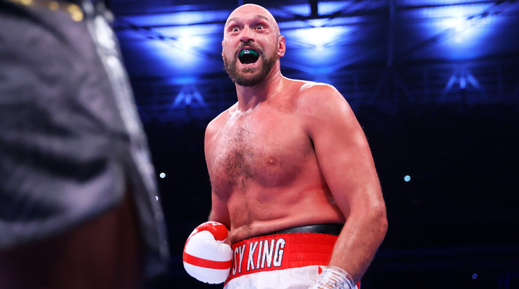 Tyson Fury 500 millió fontért lenne hajlandó visszatérni a ringbe /Fotó: Getty Images