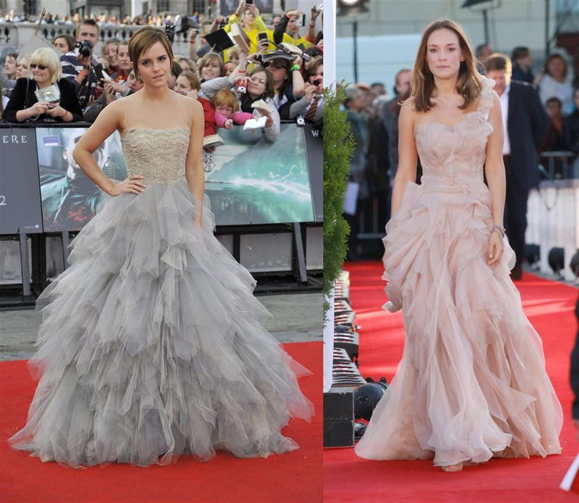 Emma Watson w podróbce sukni Zienia?