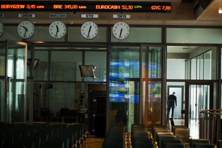 Koniec spadków na GPW. Kolejny rekord sWIG80