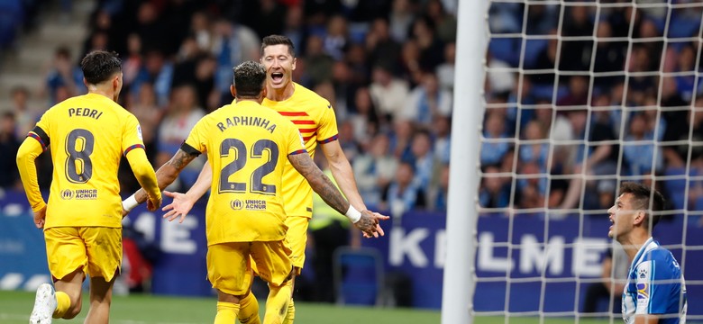 Barcelona mistrzem Hiszpanii! Dwa gole Lewandowskiego! [WIDEO]