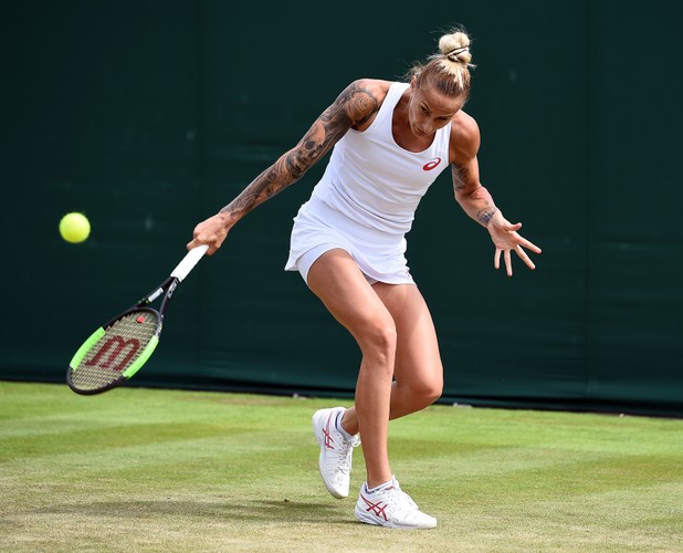 Polona Hercog najbardziej wytatuowaną tenisistką na Wimbledonie