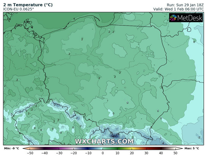 Poranek zapowiada się dość ciepło