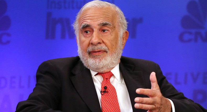 Billionaire investor, Carl Icahn.