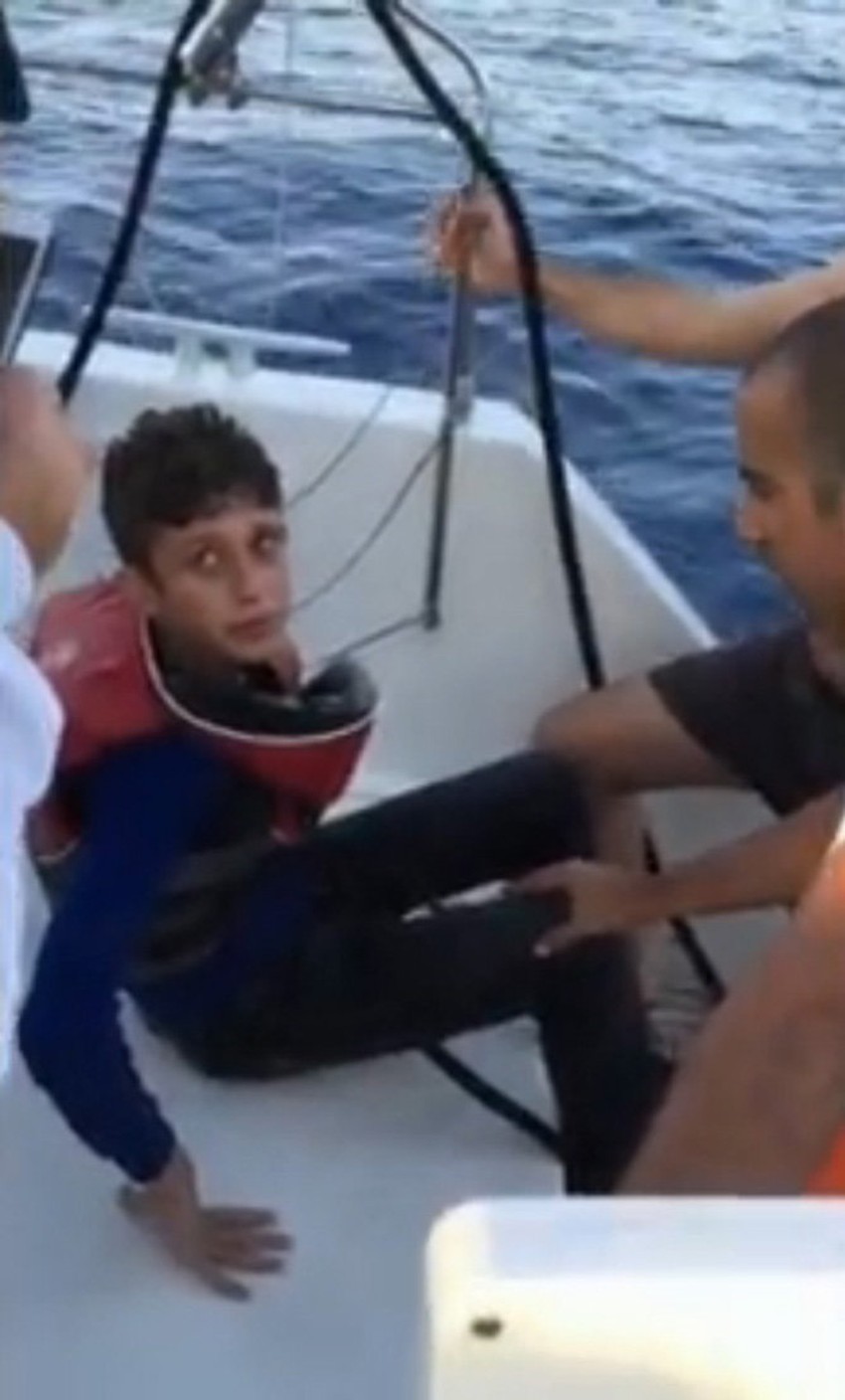 Spasavanje prestravljenog dečaka