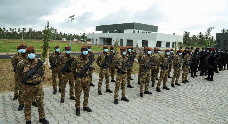 Des soldats ivoiriens/REUTERS / Luc Gnago