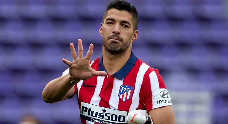 Luis Suarez sous les couleurs de l'Atlético de Madrid