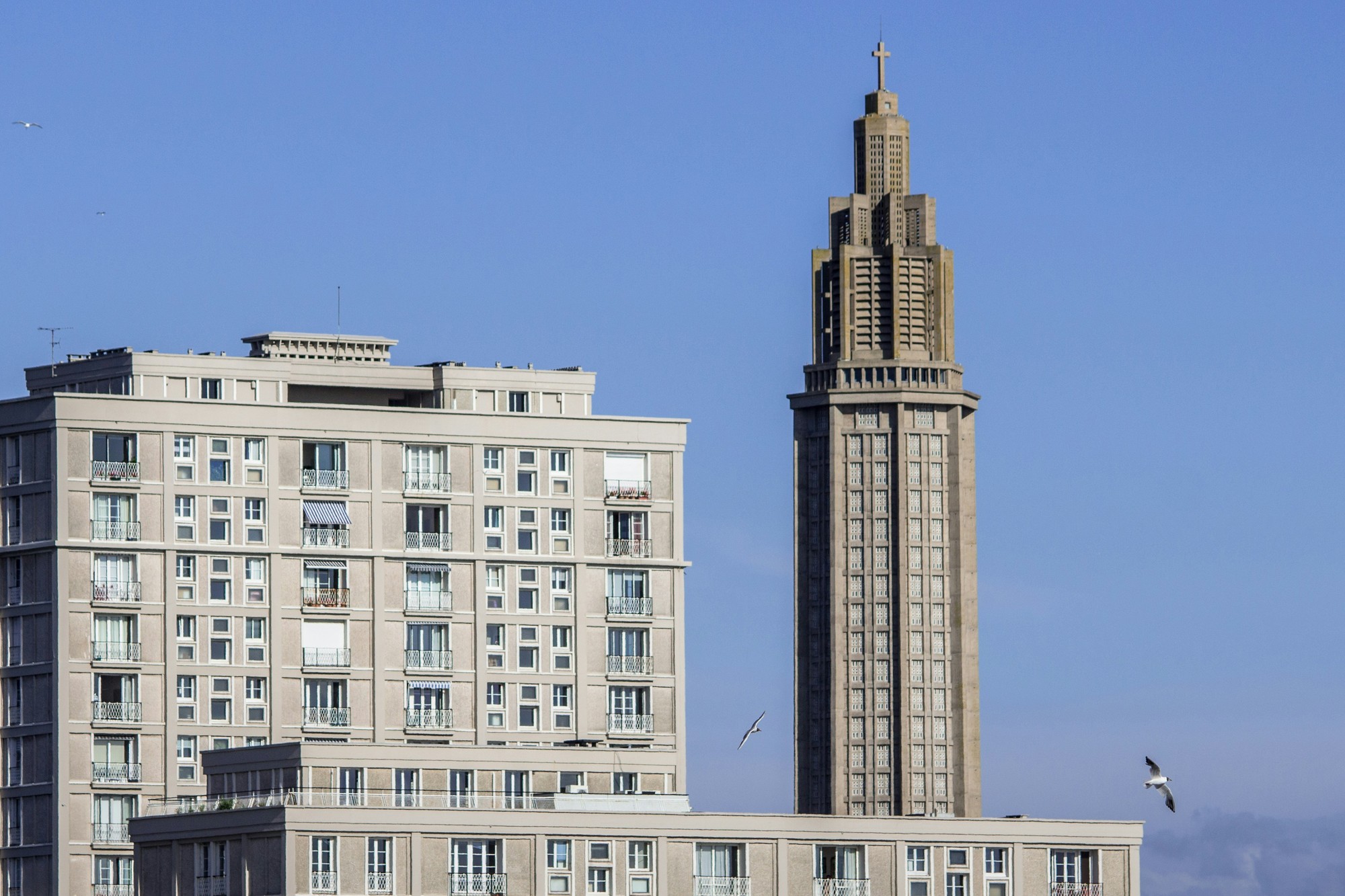 Povojnová betónová architektúra robí z Le Havru jedno z najvýraznejších miest vo Francúzsku.