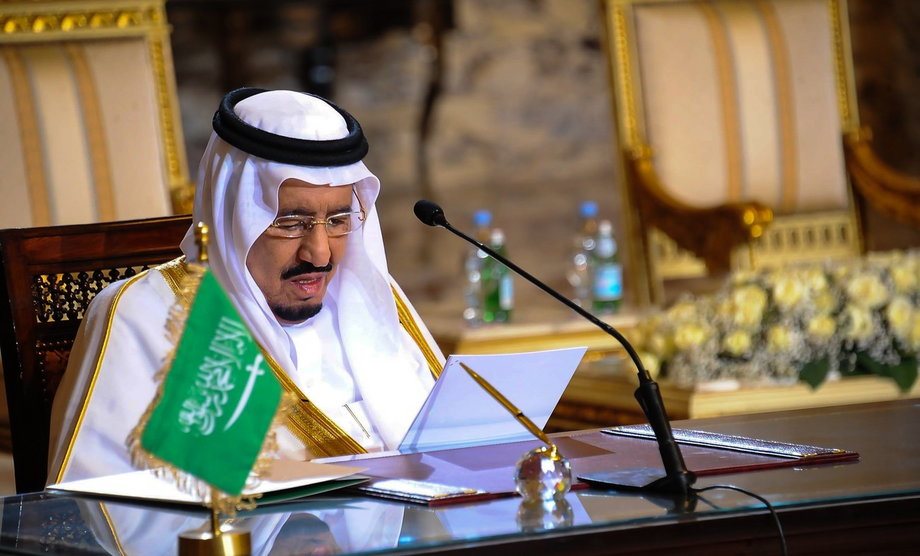 Król Arabii Saudyjskiej Salman ibn Abd al-Aziz Al Su'ud