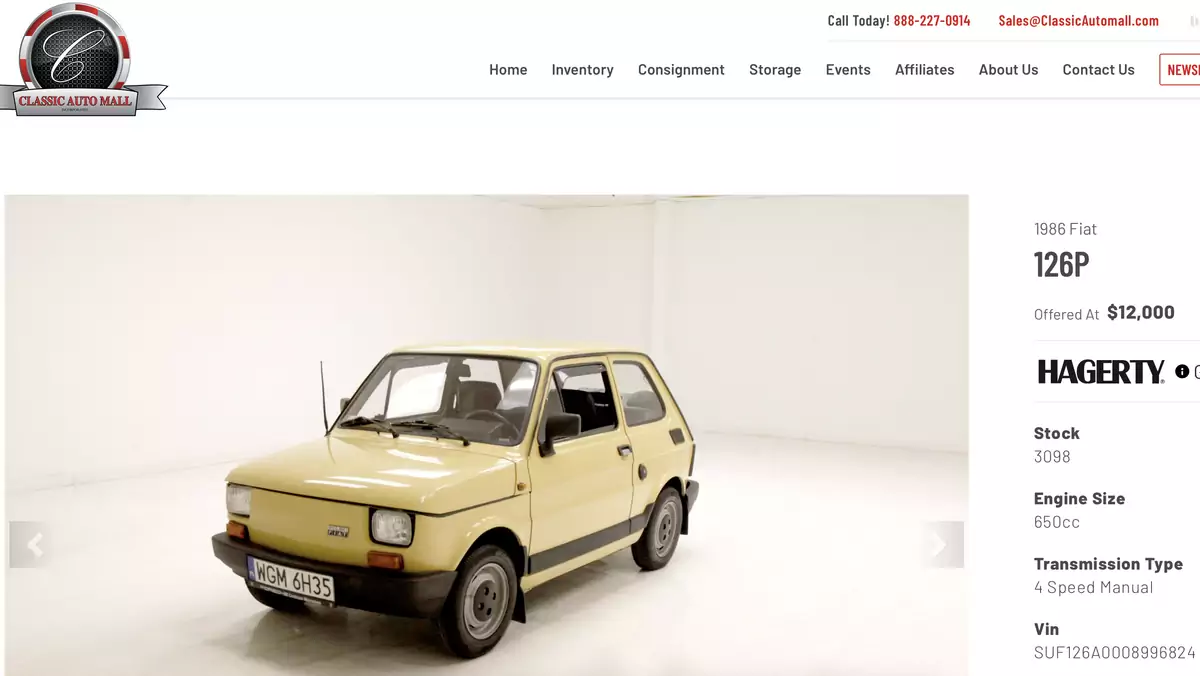 Classic Auto Mall Fiat 126p