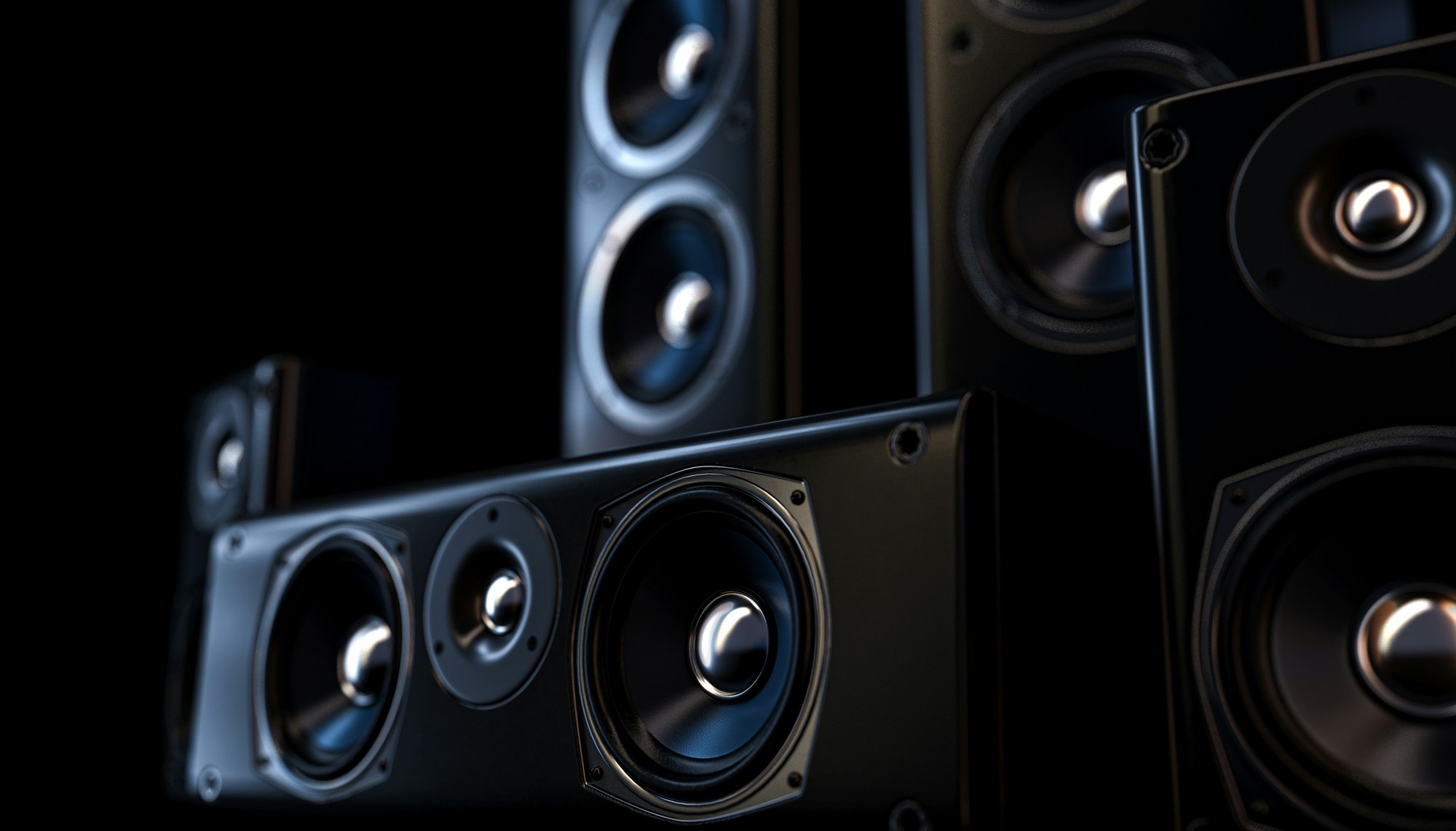Plnohodnotné domáce kino vytvorí priestorový zvuk, ktorému sa žiadny soundbar nevyrovná.