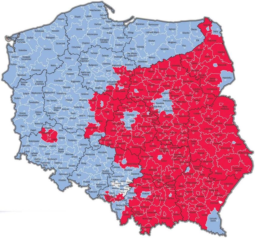 W Warszawie zdecydowanie wygrał Bronisław Komorowski. Sprawdź, jak głosowali mieszkańcy poszczególnych dzielnic w stolicy