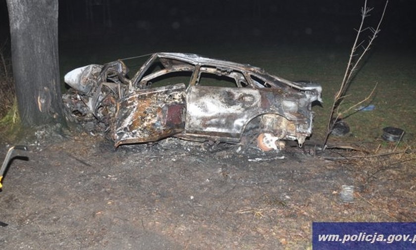 Wypadek w Jędrychówku pod Morągiem. Młody chłopak spłonął