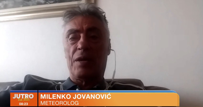 Milenko Jovanović, meteorolog