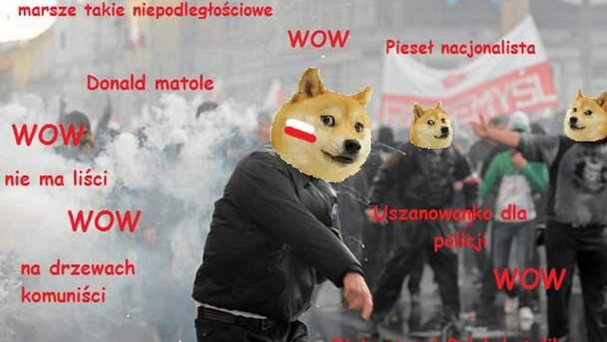 marsz niepodległości memy