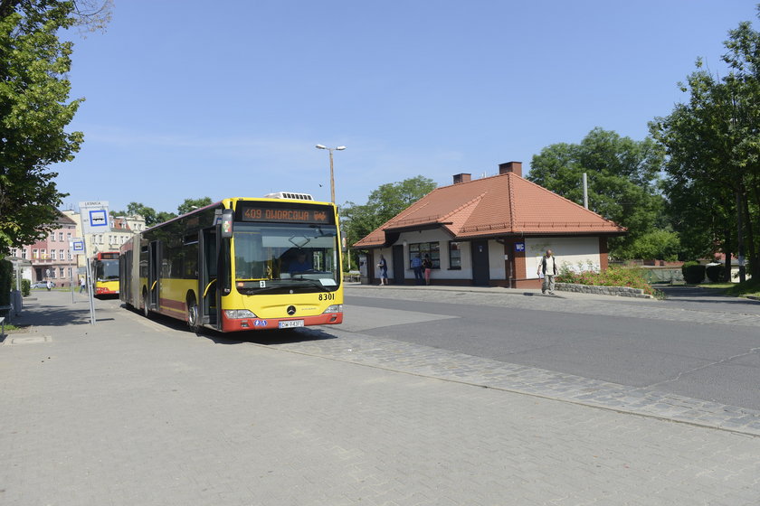 Autobus w Leśnicy