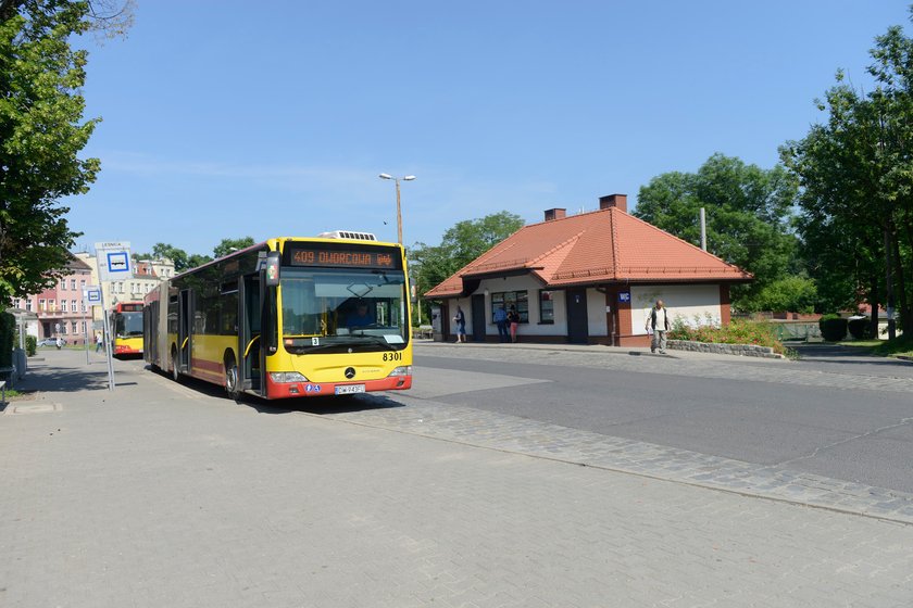 Autobus w Leśnicy