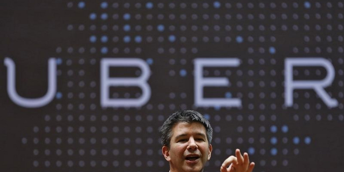 Uber CEO Travis Kalanick.