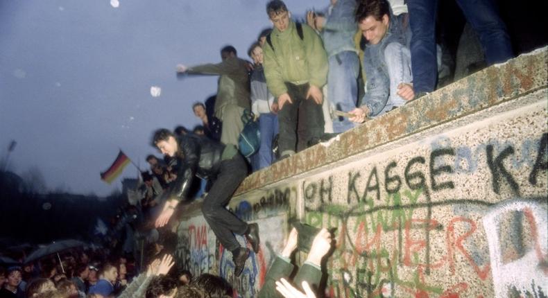 The fall of the Berlin Wall brought the communist regime crashing down and led to German reunification a year later