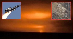 flamingi runęły na rosyjski arsenał. seria eksplozji rozświetliła nieb