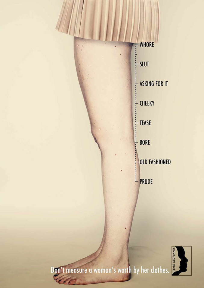 TERRE DES FEMMES - Don't measure a woman's worth by her clothes