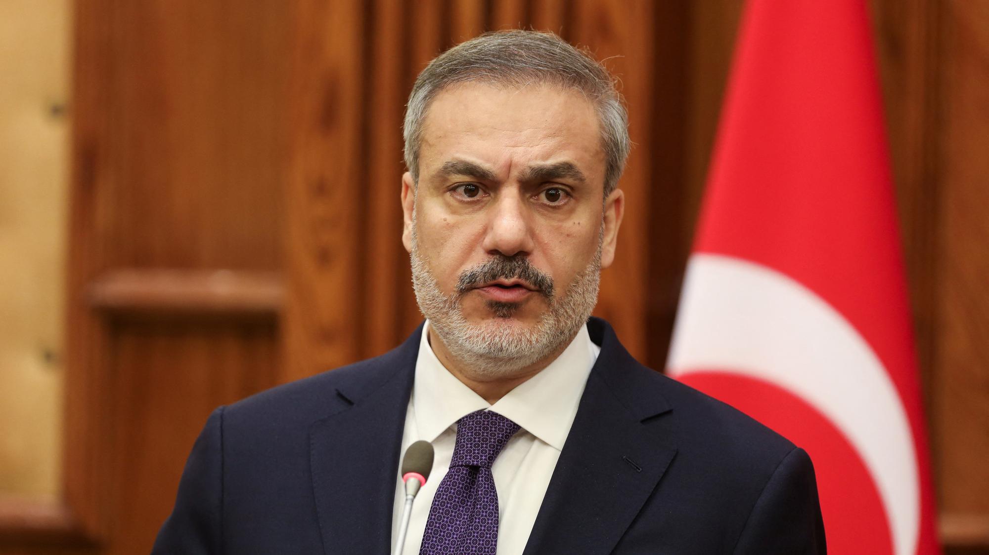 Turecký minister zahraničných vecí Hakan Fidan