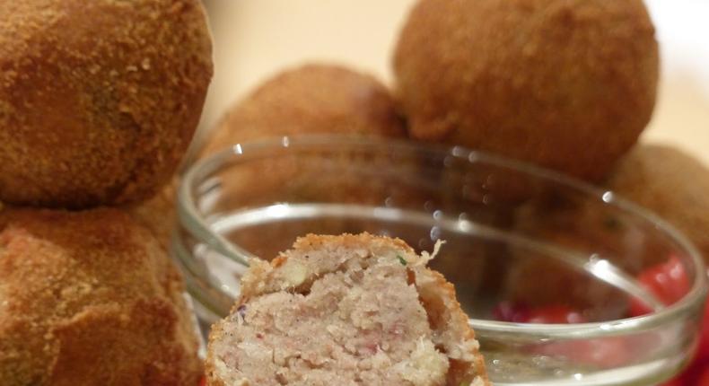 Corned beef meat balls