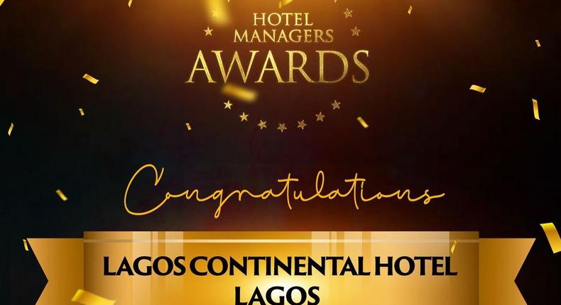 Lagos Continental, a beacon of luxury and sophistication in the heart of Nigeria's bustling metropolis, wins the prestigious Best Luxury Business Hotel in Nigeria Award at the esteemed Hotel Managers Awards 2023. 