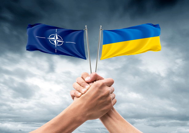 Ukraińcy widzą swoją przyszłość w NATO i UE
