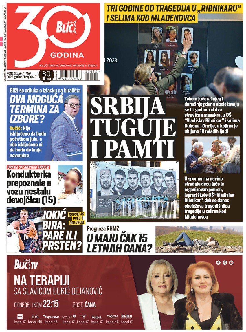 NASLOVNA BLIC