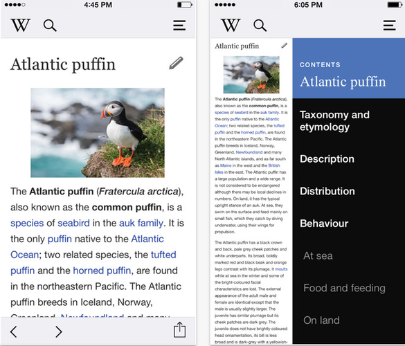 Któż z nas nie zna Wikipedii - najbardziej rozbudowanej internetowej encyklopedii na świecie? Mobilna aplikacja Wikipedia, stworzona dla użytkowników smartfonów i tabletów, daje nam natychmiastowy dostęp do setek tysięcy encyklopedycznych haseł zamieszczonych w serwisie. Pozycja obowiązkowa.