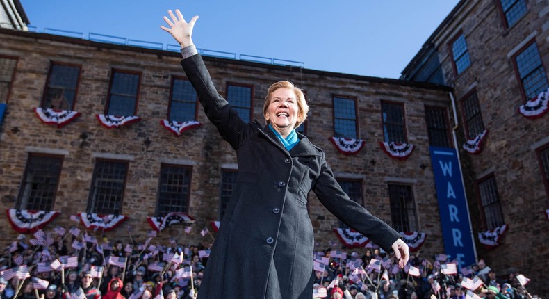 Elizabeth warren 2020 presidential campaign launch