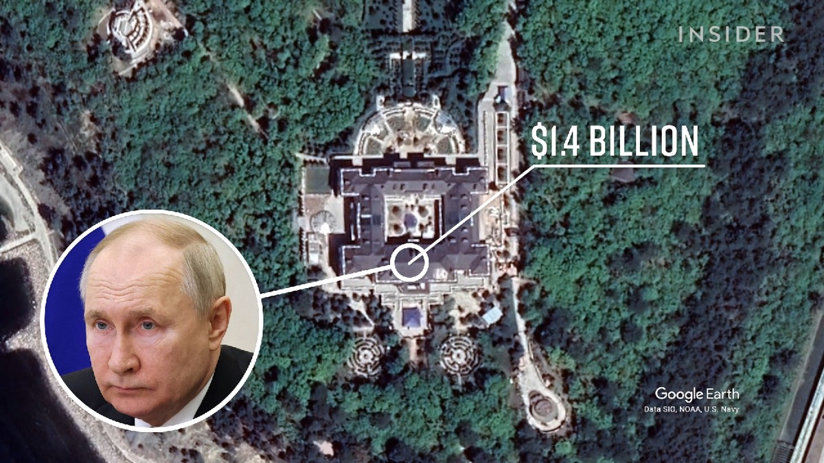 Pałac Putina to twierdza. W środku kasyno, shisha bar i bunkier na wypadek wojny [WIDEO]
