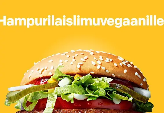 McDonald's wprowadza wegańskiego hamburgera do menu. Podobno smaczny