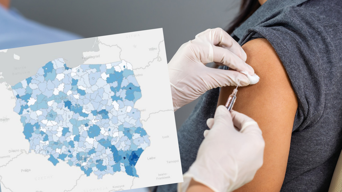 Koronawirus. Wolne terminy szczepień. Rząd udostępnia nowe dane i mapy