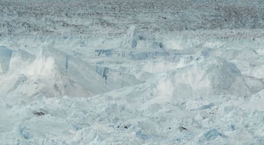 Dužina ovog impozantnog lednika je bila oko 1.600 metara