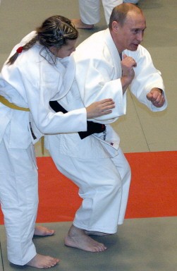 RUSSIA-PUTIN-JUDO