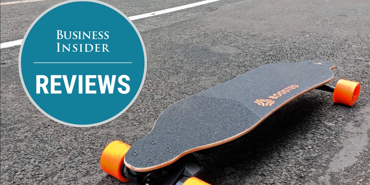 A non-skater tried the new Boosted Board electric skateboard — and absolutely loved it