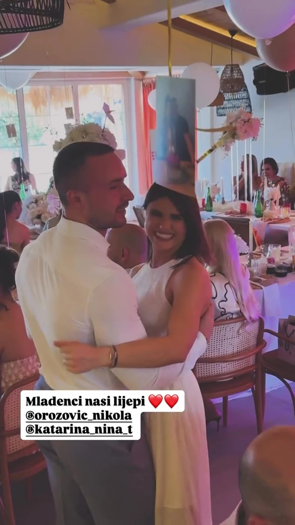 Nikola Orozović se oženio