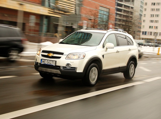 Chevrolet captiva z dwulitrowym 150-konnym turbodieslem